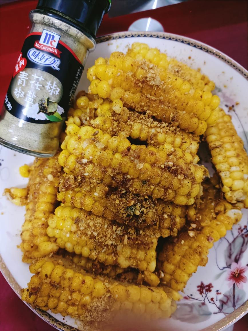 椒盐烤玉米的做法