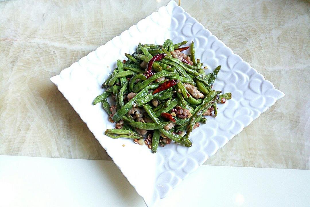 干煸四季豆的做法