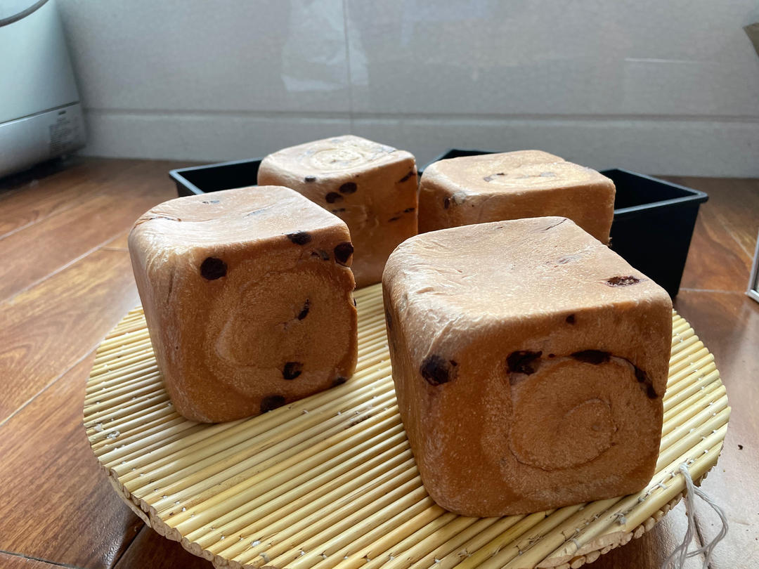香浓柔软的巧克力吐司