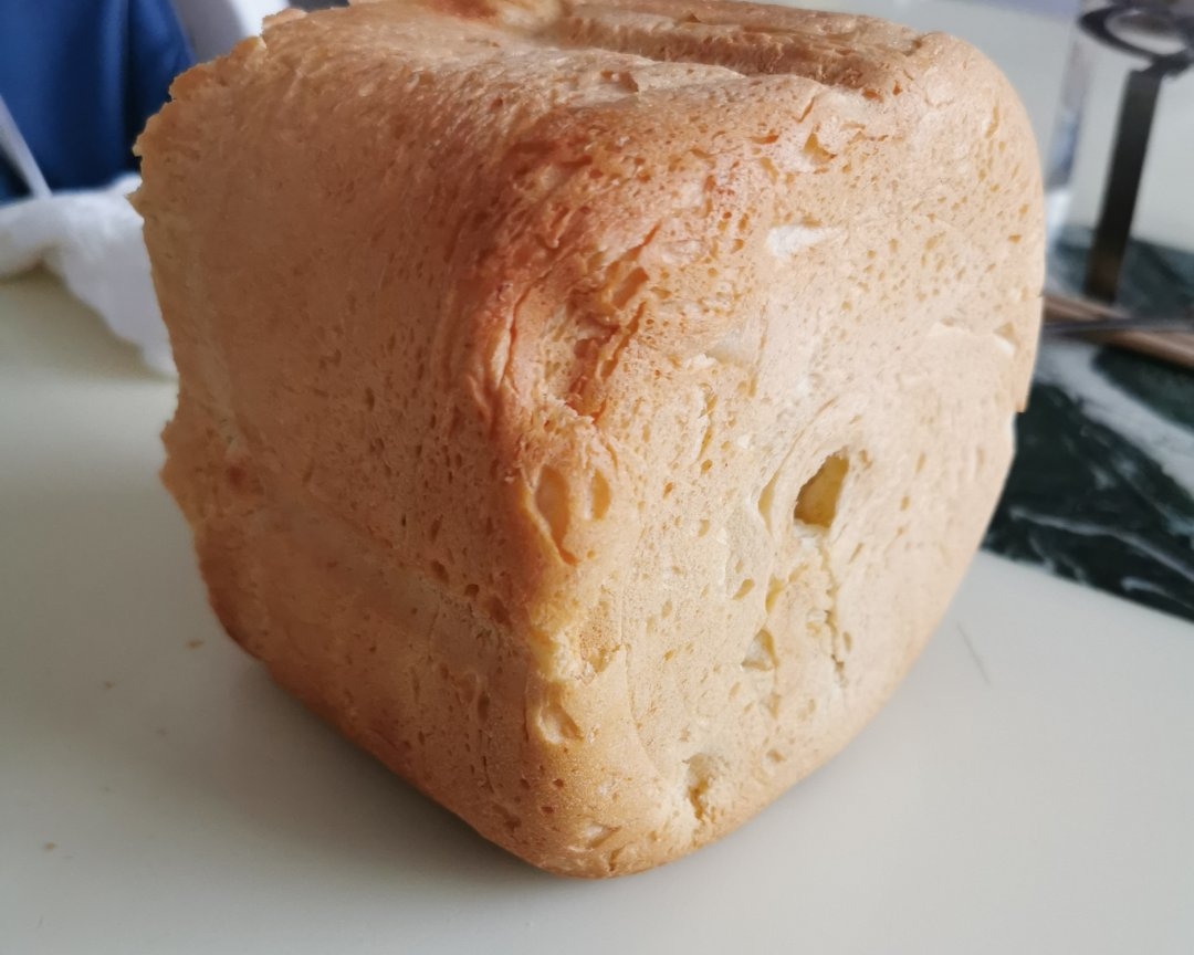 美的面包机做的拉丝面包的做法 步骤6