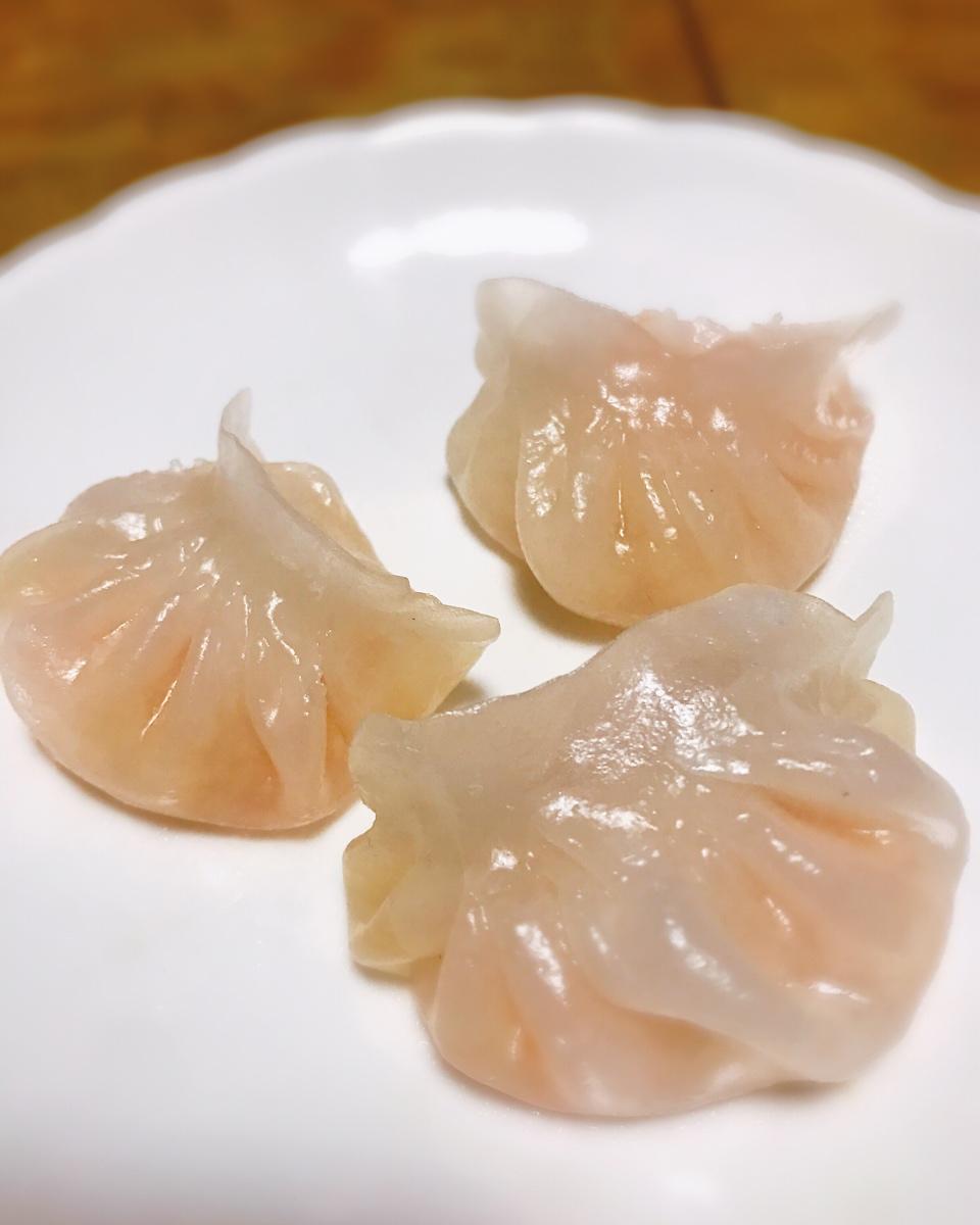 弯梳虾饺