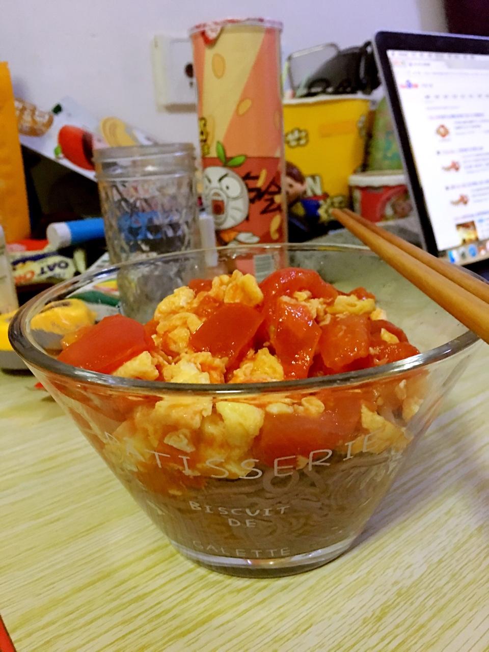 西红柿鸡蛋打卤面