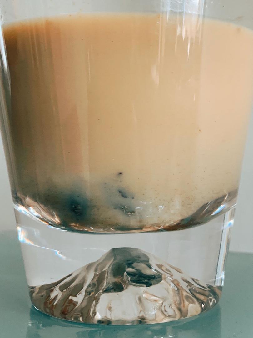 南瓜小圆子脏脏奶茶