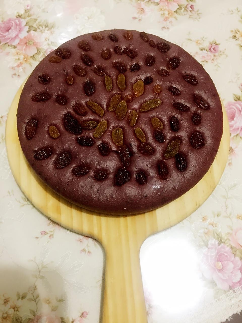 紫薯发糕