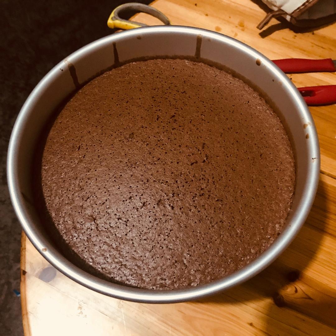 巧克力戚风蛋糕