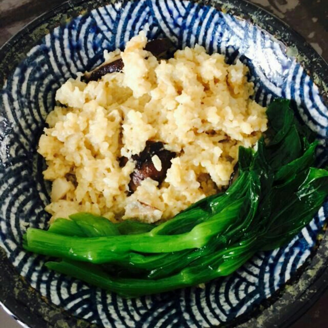 香菇芋头炊饭