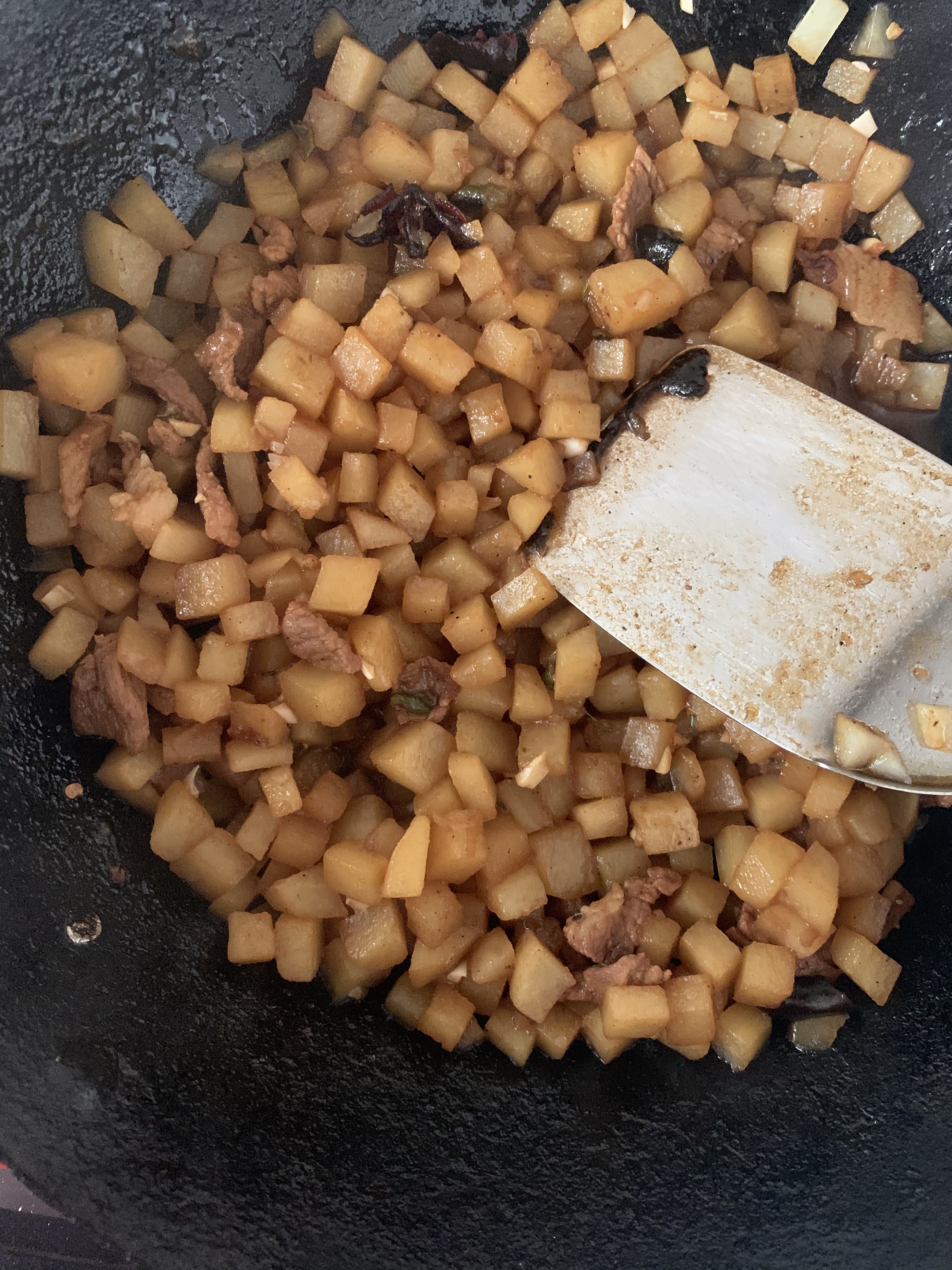 家常土豆酸汤面的做法 步骤1