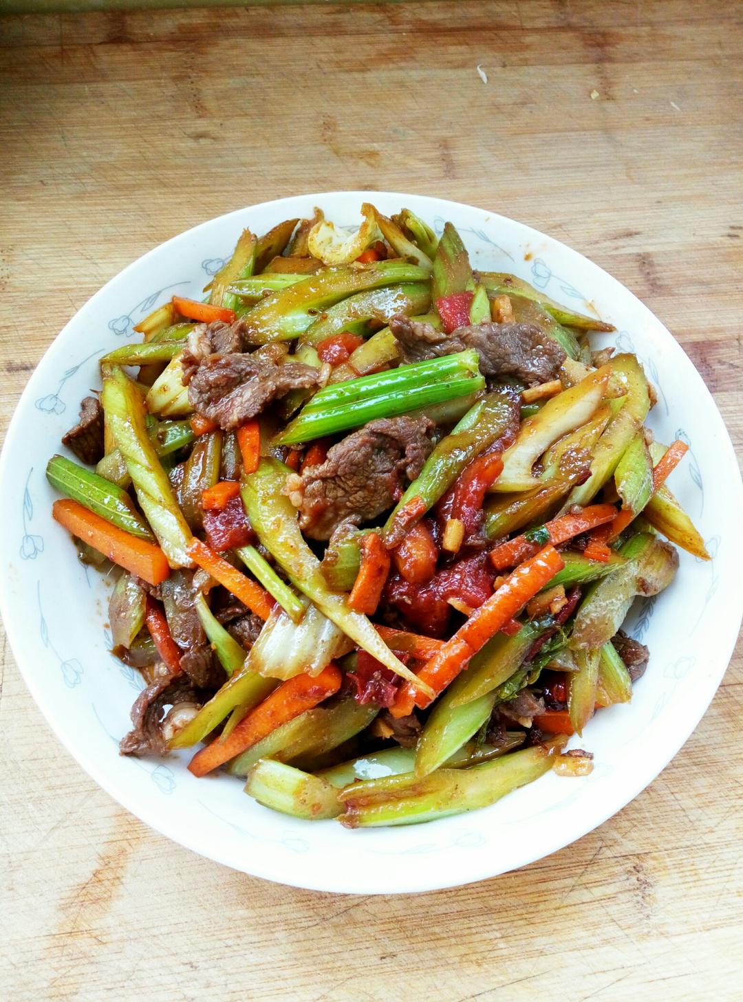 芹菜炒羊肉