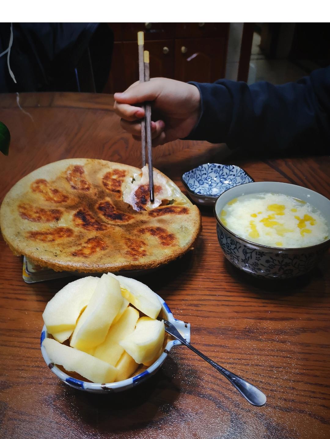 猪肉虾仁香菇玉米馅饺子