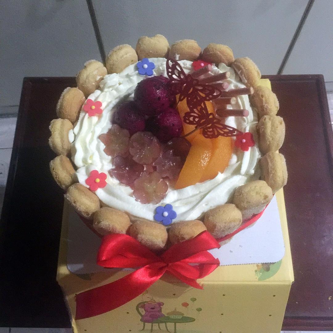 6寸戚风蛋糕（2蛋）