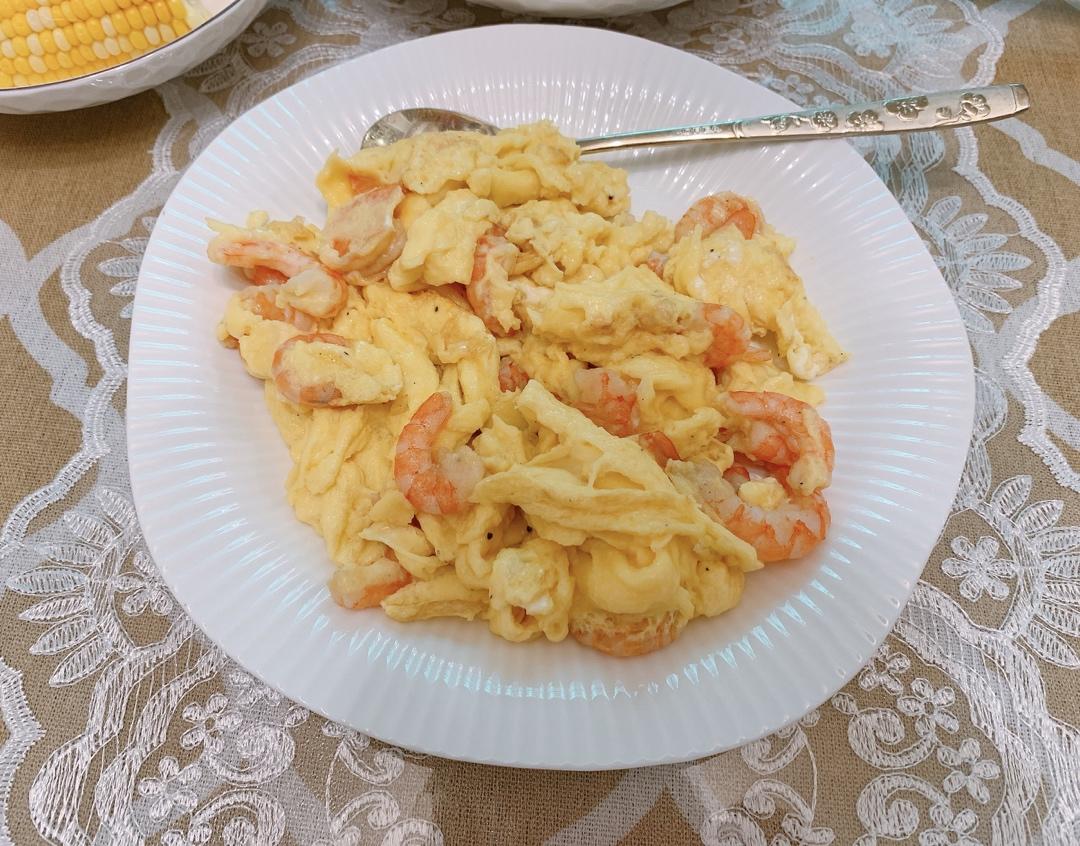 【虾仁滑蛋】超嫩滑，复刻茶餐厅经典