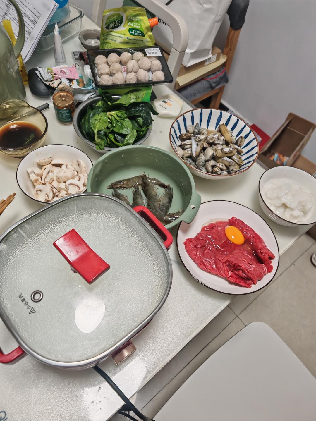 老广东冬日挚爱🔥粥底火锅（毋米粥火锅，浓稠无米粒）❗更新超快捷做法