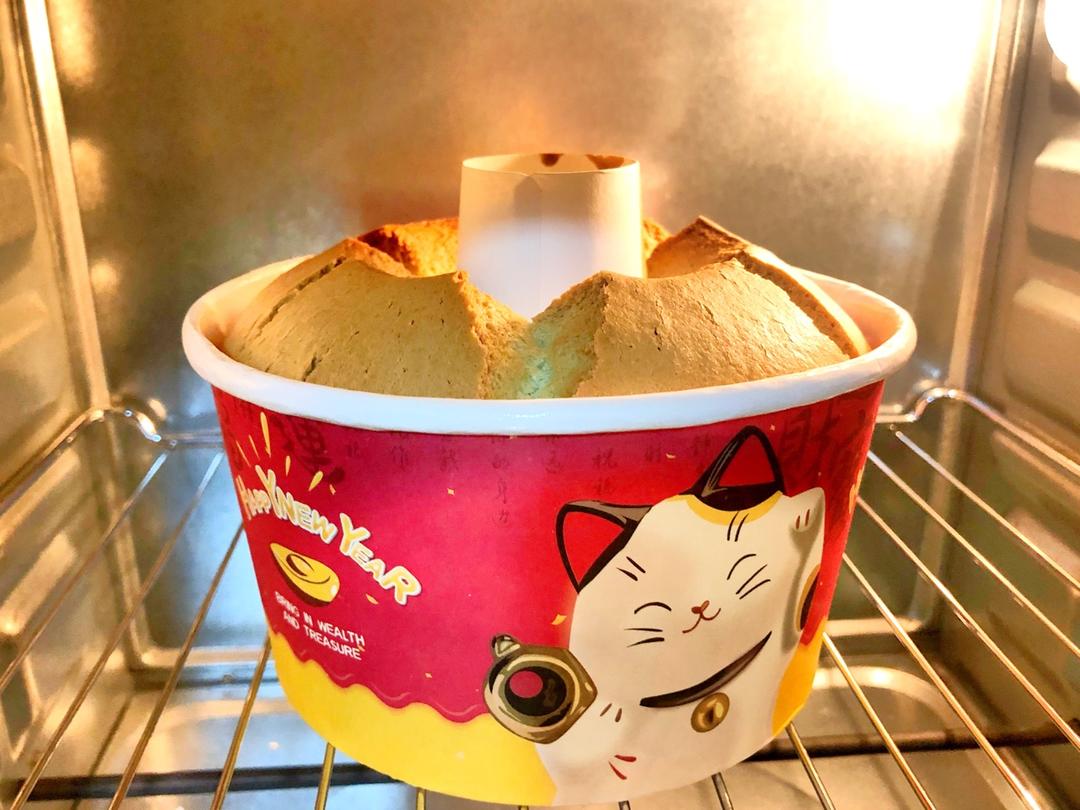 斑斓椰香戚风（17cm中空模）