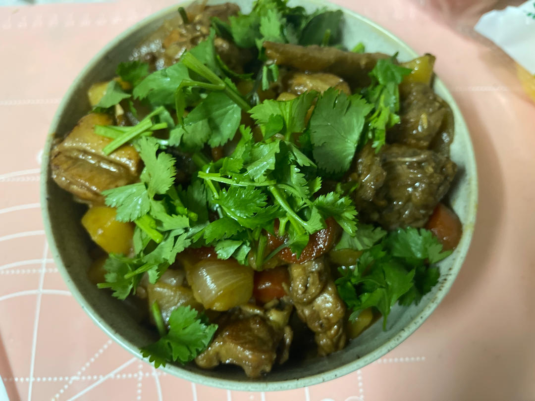 红烧鸡块 焖烧