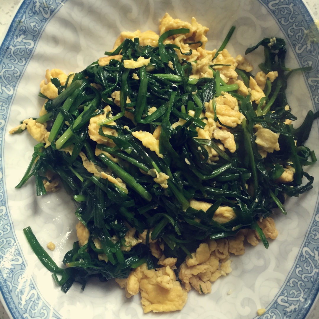 韭菜炒鸡蛋