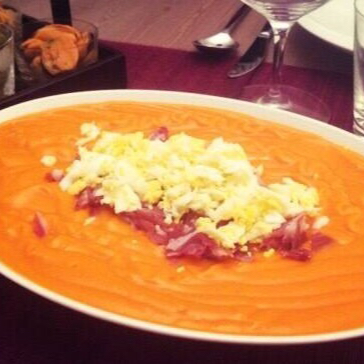 天福号农庄发酵火腿-西班牙浓菜汤Salmorejo