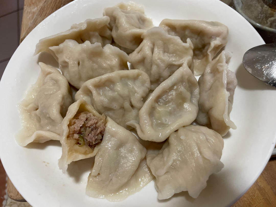 白萝卜鲜肉水饺