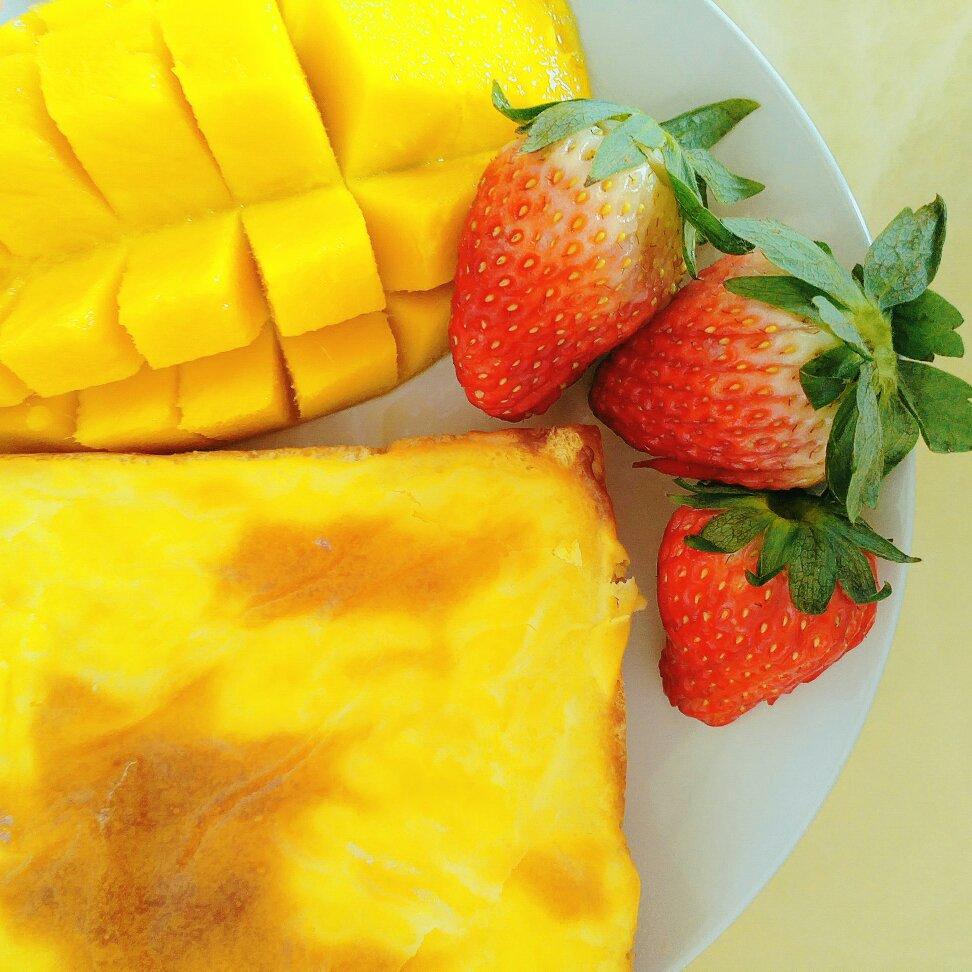 乳酪厚片（消耗吐司，奶油奶酪）