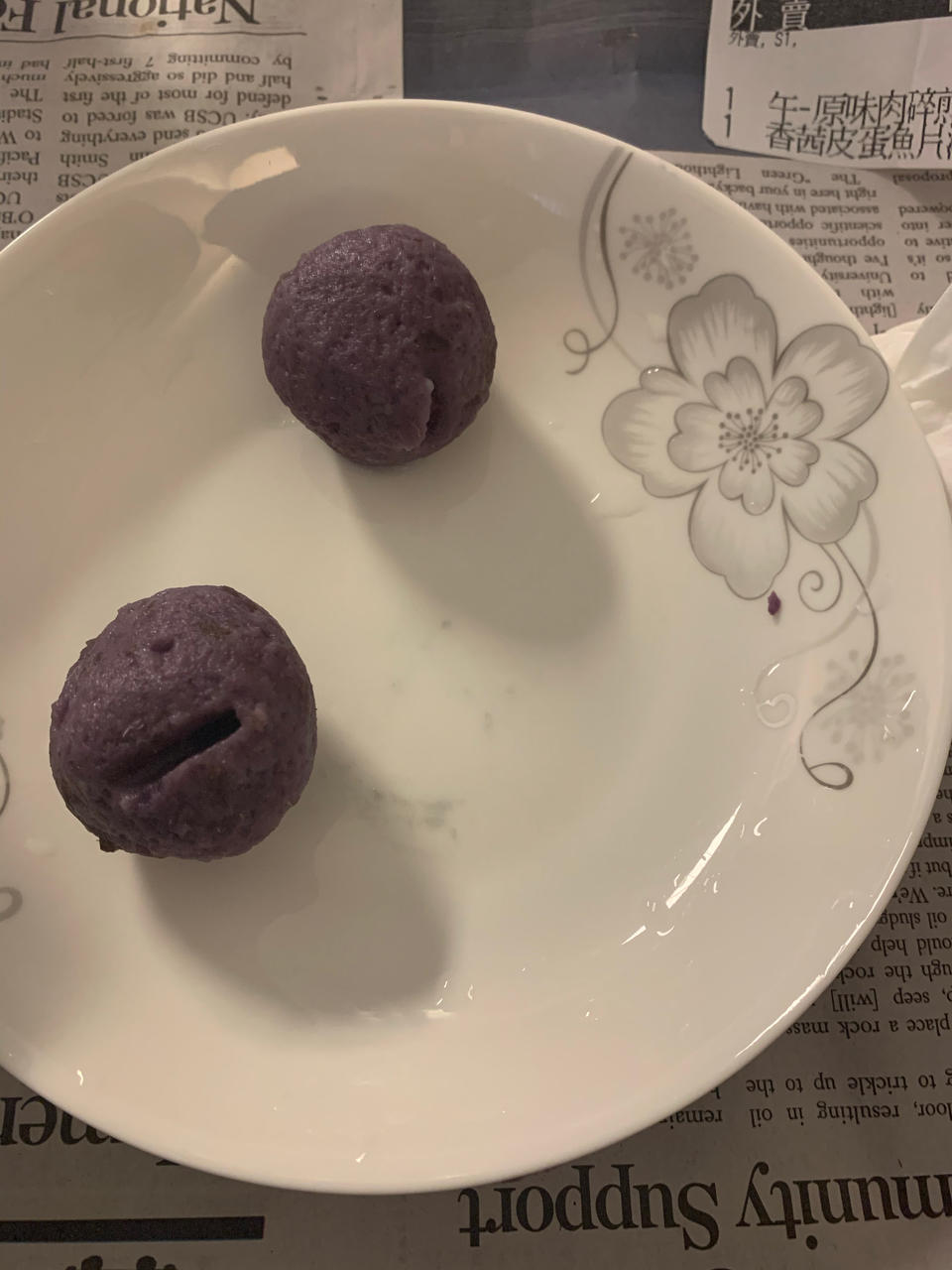 紫薯月饼（蒸）