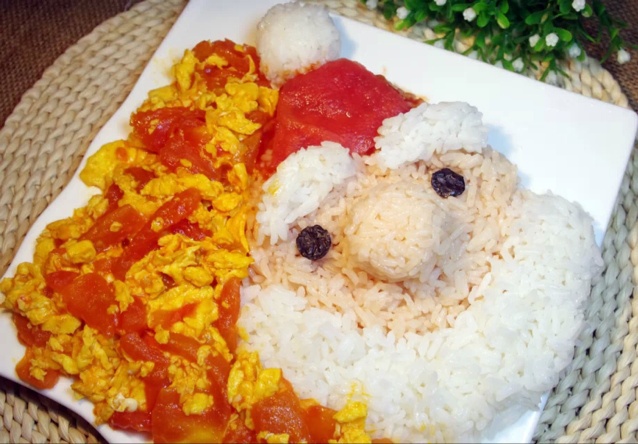 「圣诞老人」大米饭变身记