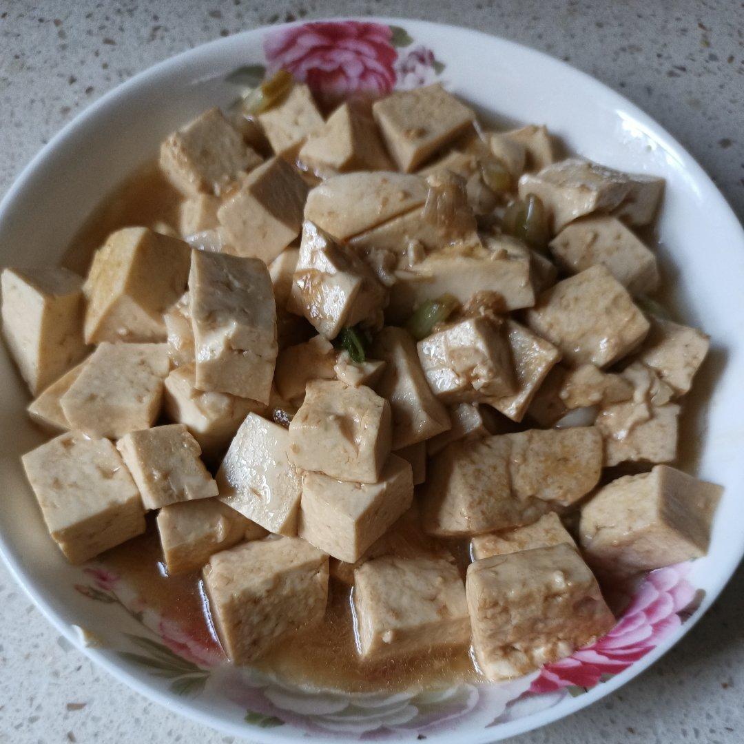 紫菱是帅妞做的清炒豆腐块 鲜嫩可口又入味 最快手的豆腐炒法