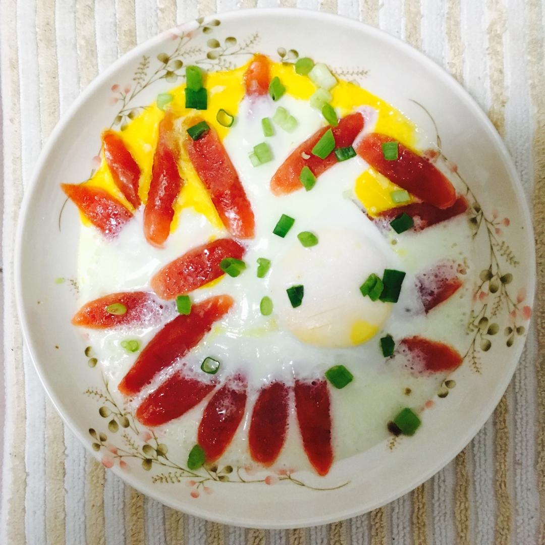 香肠蒸蛋