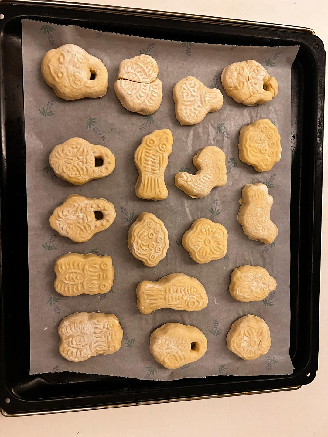 七夕大烟台表达爱的传统美食「古朴巧果」