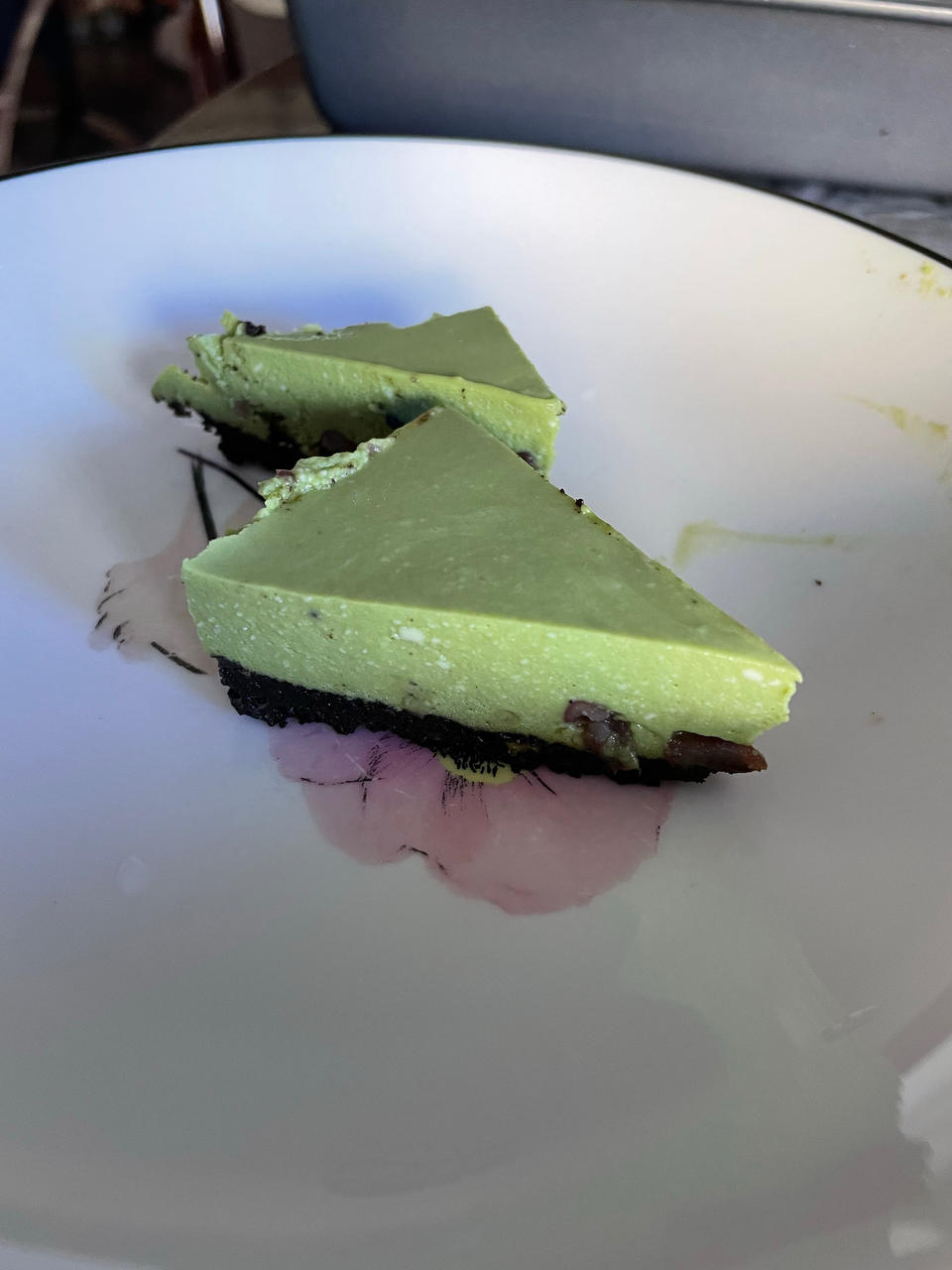 抹茶冻芝士