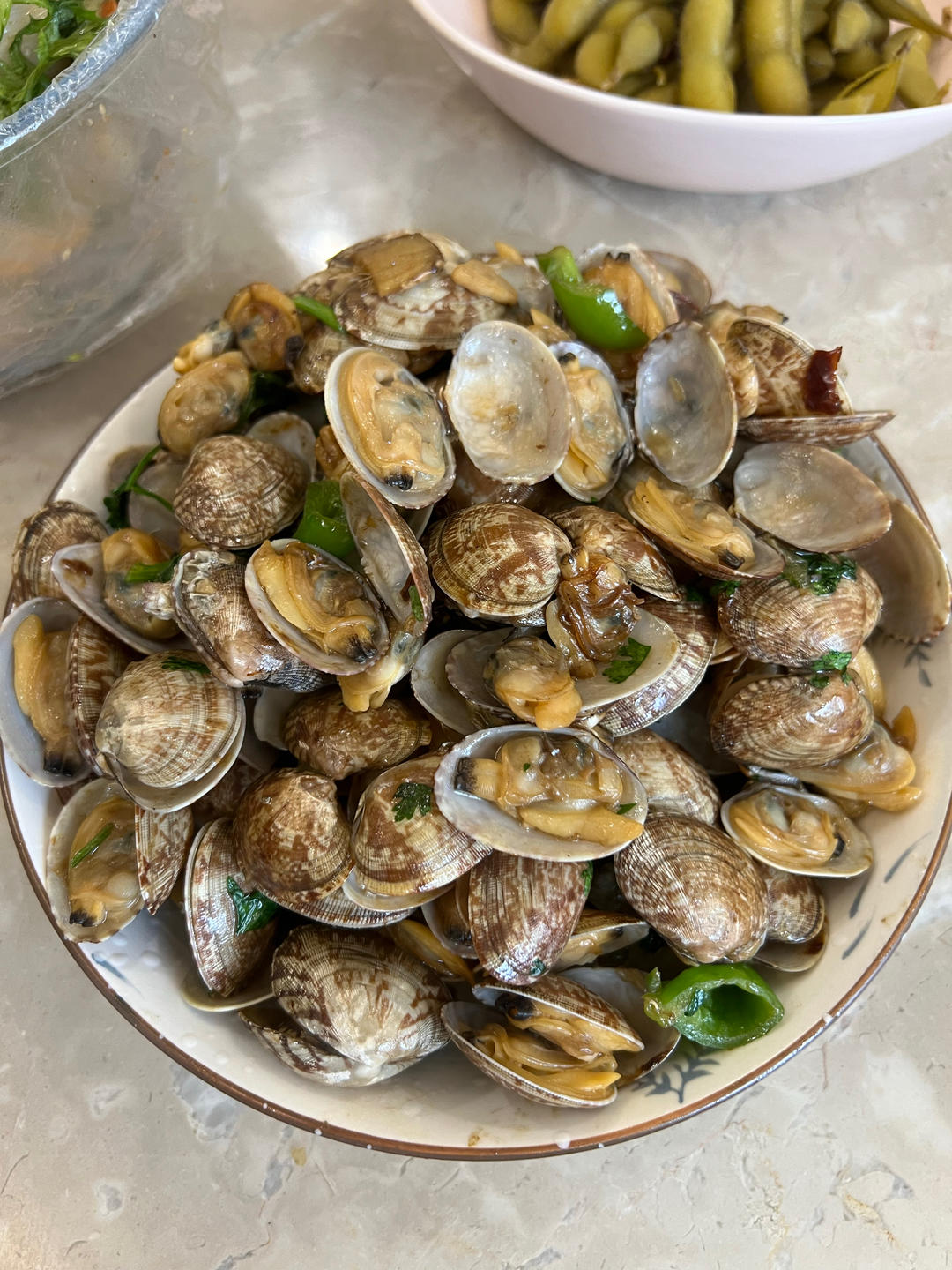 5分钟快手菜❗️秒杀路边摊爆炒花甲～好吃到爆