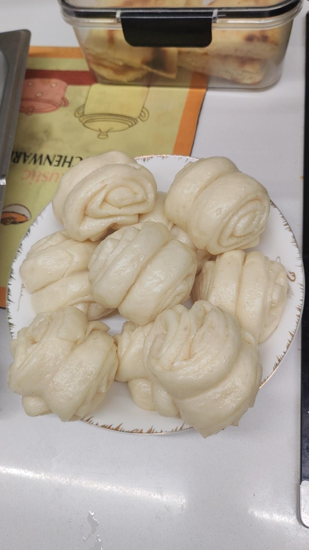 颜值超高的小花卷 原来这么简单 附细节视频详解