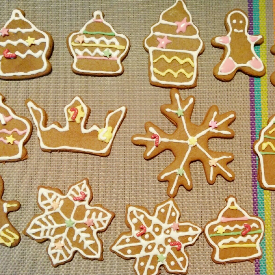 【圣诞】法式姜饼人饼干~姜糖饼干