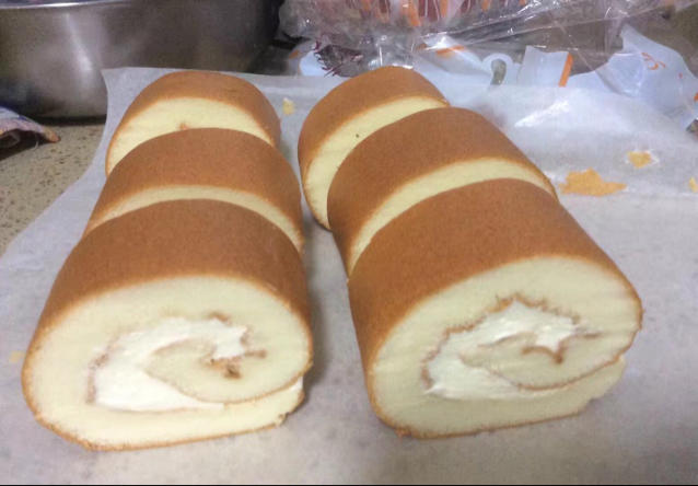 原味蛋糕卷(后蛋法)