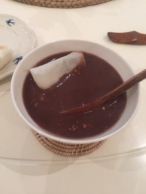 日式烤年糕红豆汤的做法 步骤7