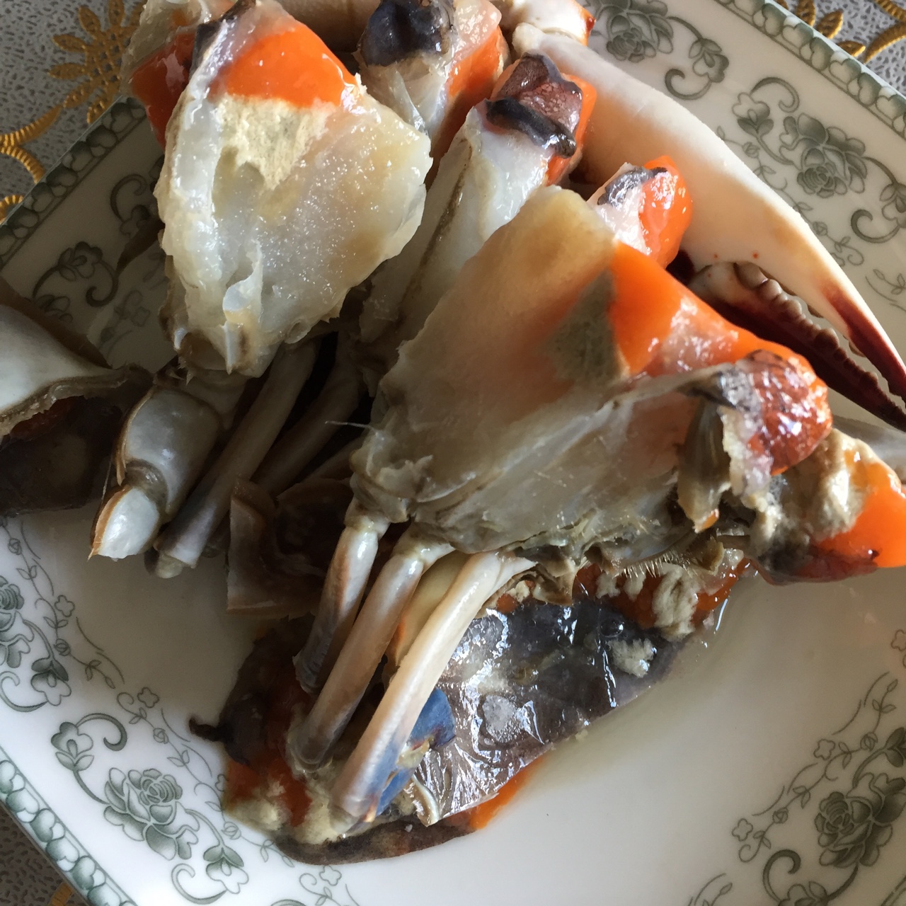 红膏呛蟹