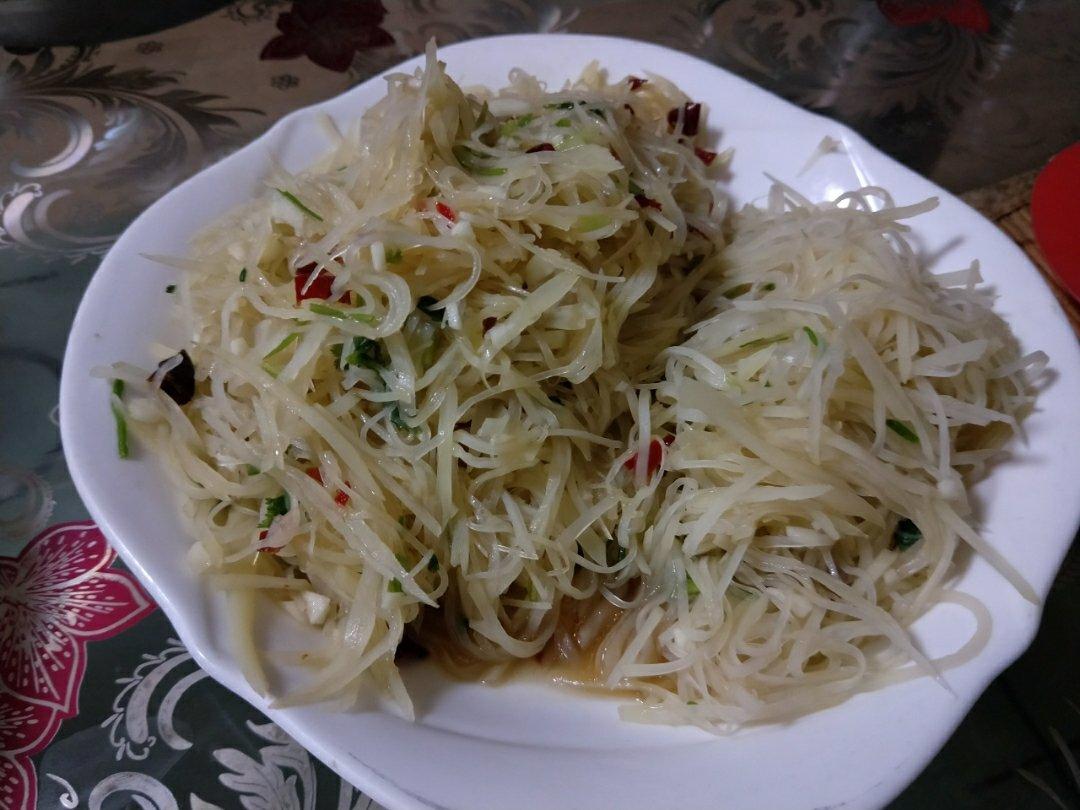 凉拌土豆丝
