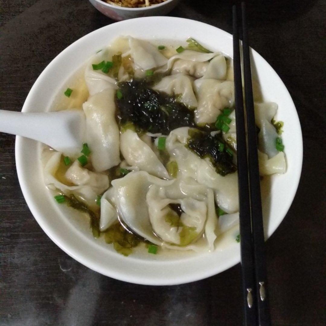 鲜肉馄饨（视频食谱）