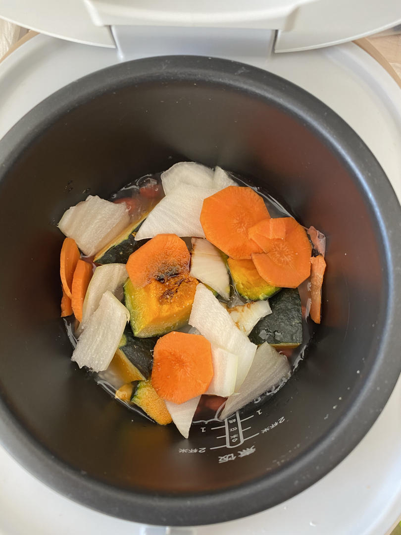 超级好吃的南瓜闷饭