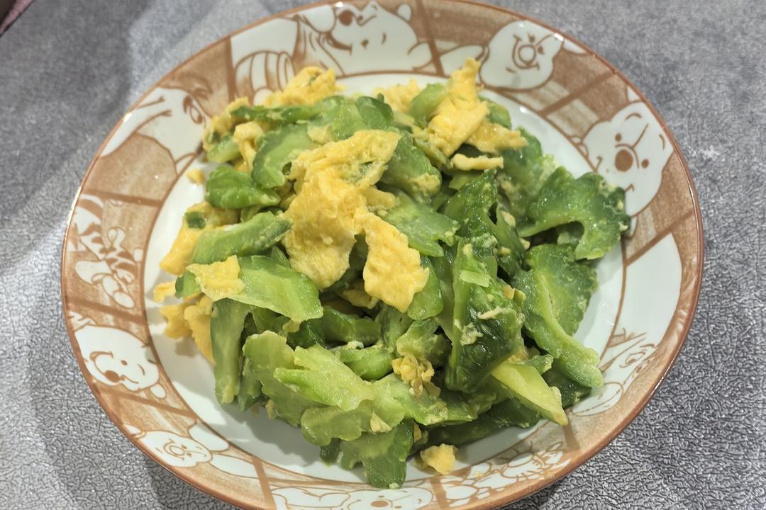 苦瓜炒蛋（清火菜）
