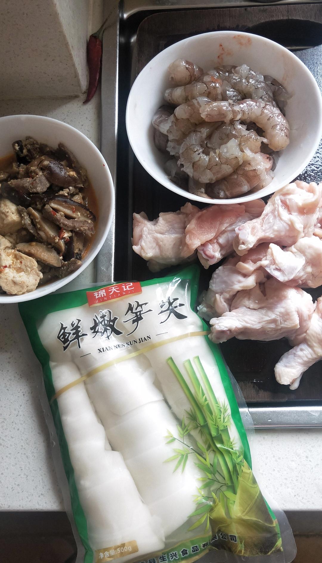 春笋爆河虾