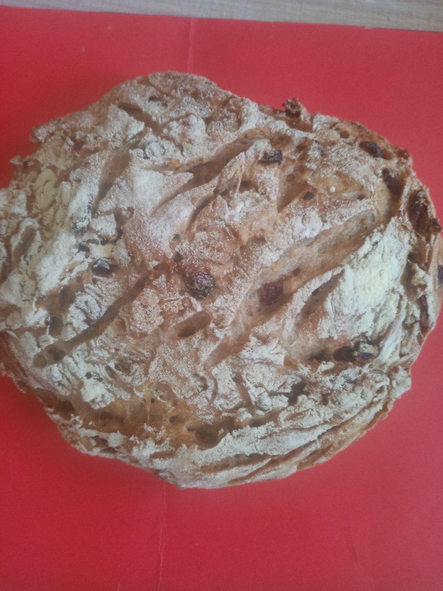 零失败、免揉面、好吃的核桃仁葡萄干欧包