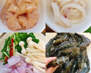 💛咖喱咖喱💛海鲜咖喱咖~ 🦐的做法 步骤1