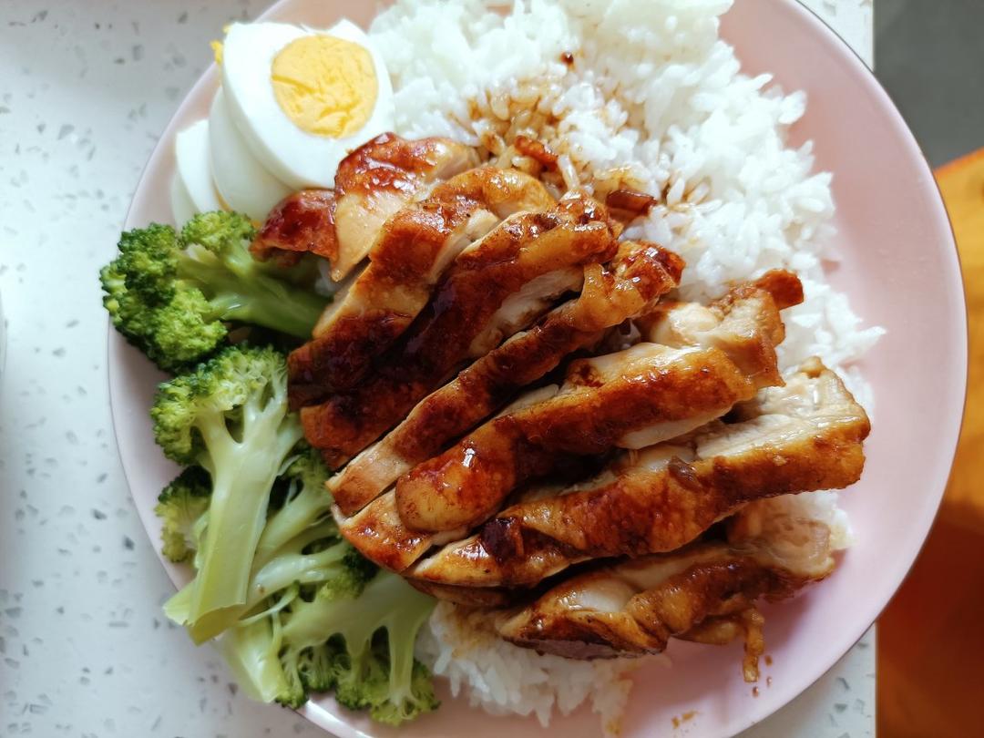 照烧鸡腿饭