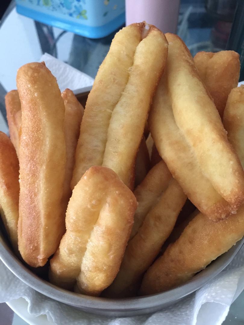 快手早餐～自制油条（酵母版，不含泡打粉、膨松剂）