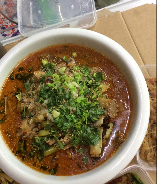 水煮牛肉