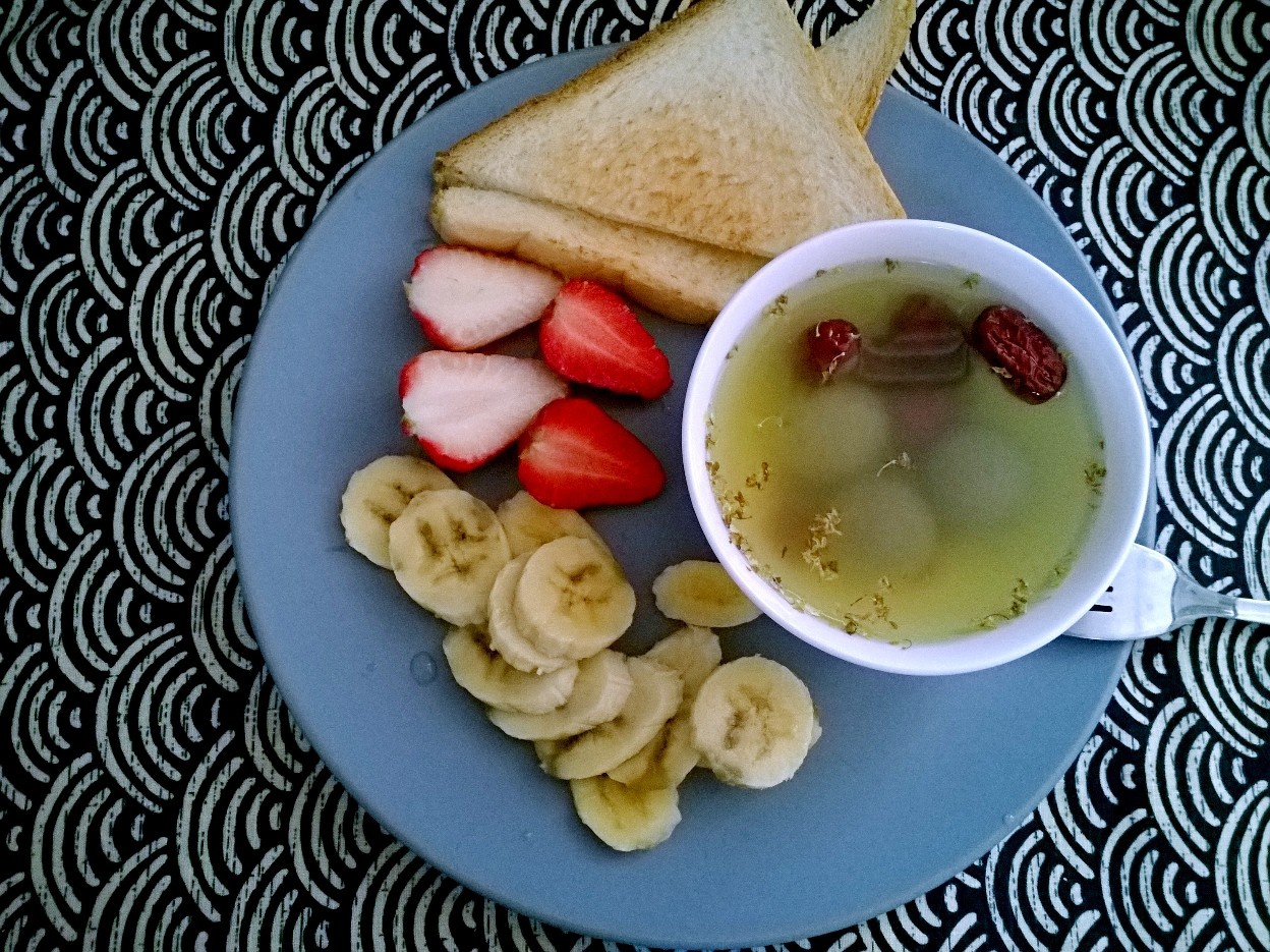 一个人早餐