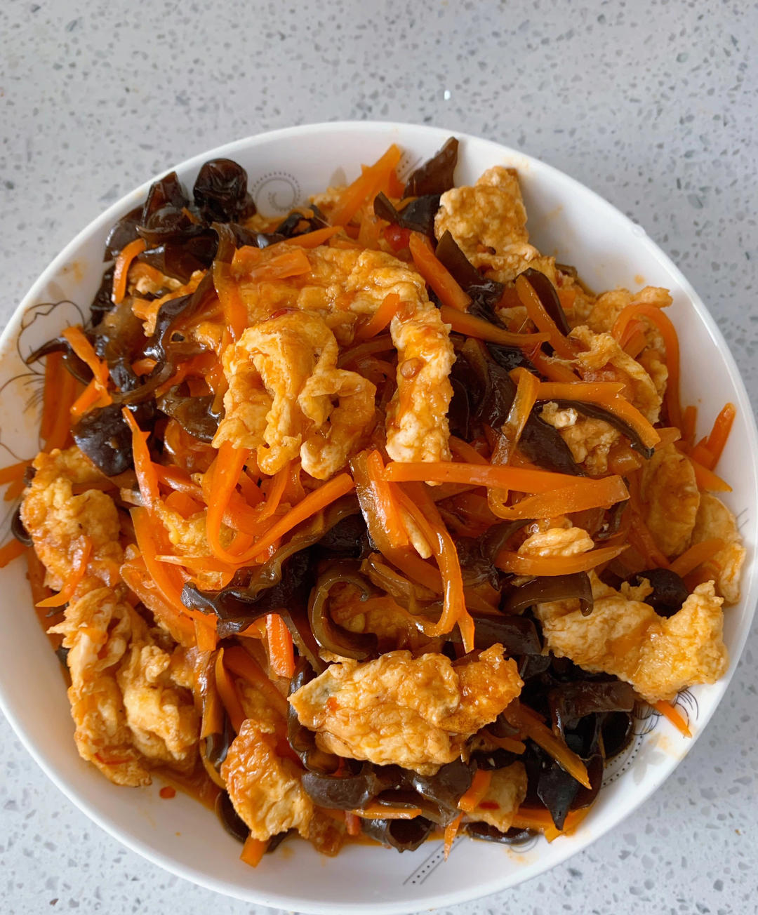 简易版鱼香鸡蛋的做法