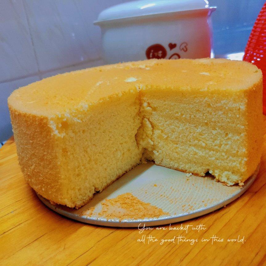 超柔软6寸戚风蛋糕(附8寸配方)零失败 超详细‼️含操作视频