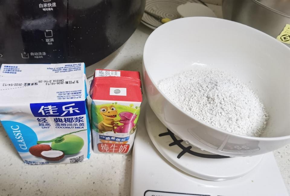 纯奶手撕吐司的做法 步骤1