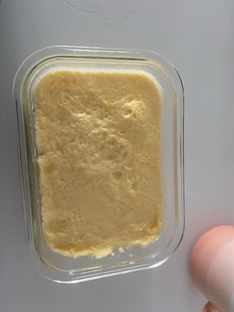 微波炉快手牛奶炖蛋