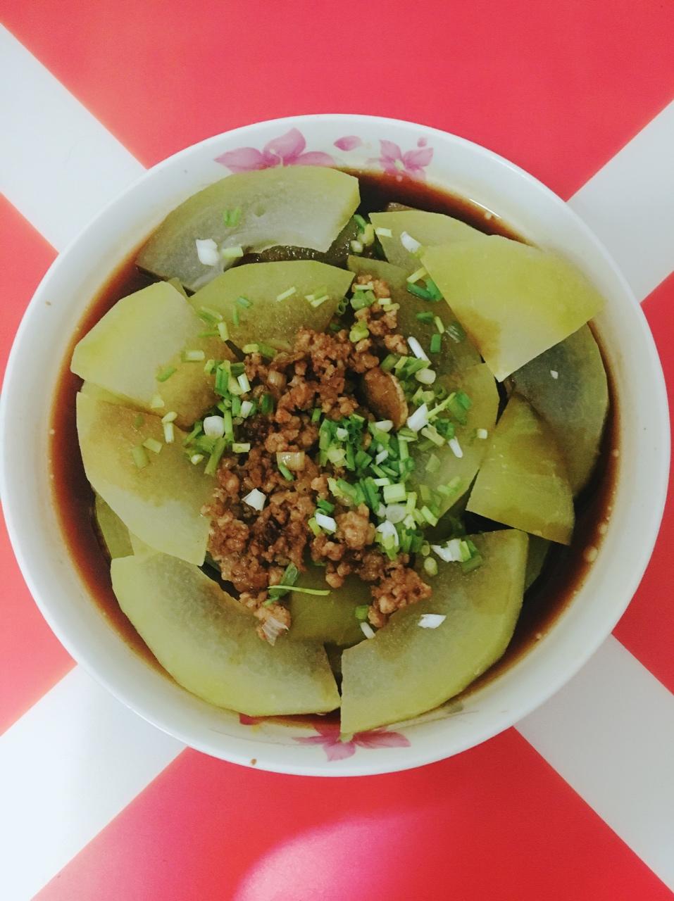 肉末冬瓜～～孩子最爱吃的下饭菜